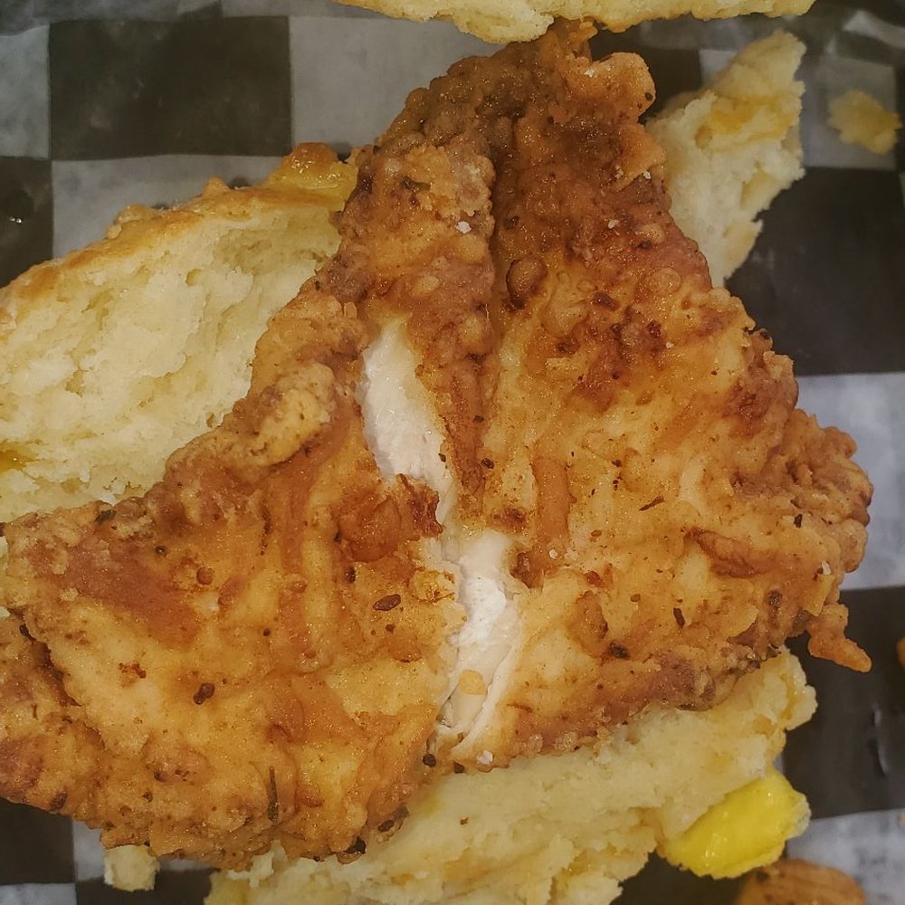 The Hammond's Ferry Larder - not even a fifth of a chicken breast. - Sandwiches Near Me - North Augusta, South Carolina