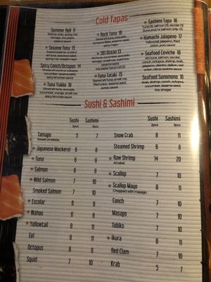 Menu photo 8 Kabuki Palm Beach Gardens, FL