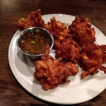 Max's Trumbull Kitchen - Rock shrimp and sweet potato fritter - New American Near Me - Hartford, Connecticut