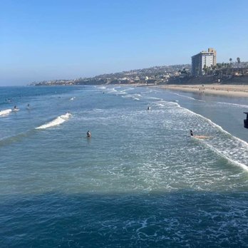 Pacific Terrace Hotel - view from pier - San Diego, CA