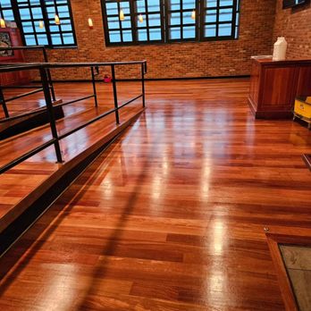 DBT Cleaning - a wood floor in a building - Flooring Near Me