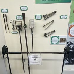 National Bottle Museum - Late 19th century bottle production tools