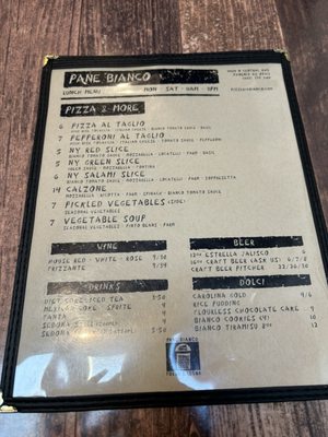 Menu photo 5 Pane Bianco - Central Phoenix, AZ