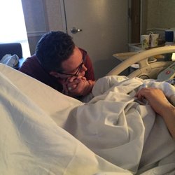 One of my favorite pictures that Jenna captured during labor