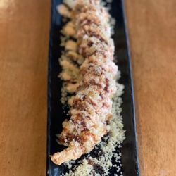 Matsuri Japanese Restaurant - Golden Tiger Roll -- it's crunchy, it's sweet, it has everything you need! :)