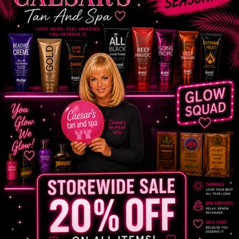 Caesars Tan & Spa - Skin Care Near Me - Oklahoma City, Oklahoma Caesars Tan & Spa - Skin Care Near Me - Oklahoma City, Oklahoma