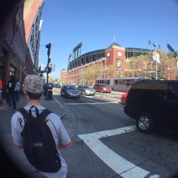 Oracle Park - Fisheye of AT&T Park - Stadiums & Arenas Near Me - San Francisco, California