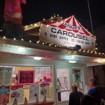 Annie's Carousel - the front of the restaurant - Ice Cream & Frozen Yogurt Near Me - Ocean City, New Jersey Annie's Carousel - the front of the restaurant - Ice Cream & Frozen Yogurt Near Me - Ocean City, New Jersey