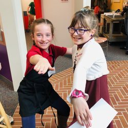 Rocky Mountain Academy of Evergreen K-8 Elementary Middle School - Having fun at Ameritowne.