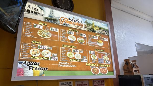 Menu photo 2 Taqueria Tamazulena Ontario, CA Menu photo 2 Taqueria Tamazulena Ontario, CA