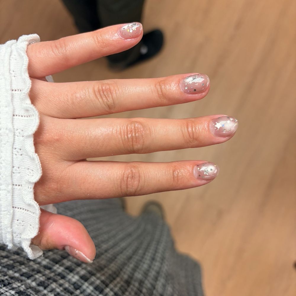 Nail & Bloom - My nails right after the service. - Nail Salons Near Me - San Ramon, California