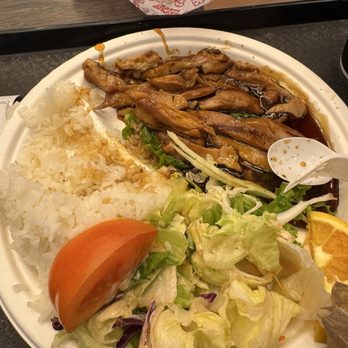 Sushi Boat - Chicken teriyaki, portions are great. Just cook the meat well done. - Japanese Near Me - San Jose, California Sushi Boat - Chicken teriyaki, portions are great. Just cook the meat well done. - Japanese Near Me - San Jose, California
