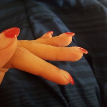 Lovely Design Nail Spa - Way too thick, my nails are taller than long... - Nail Salons Near Me - San Jose, California