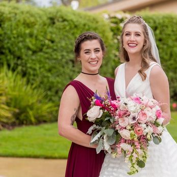 Angelina Doan Makeup - This is after the ceremony and after pictures in the rain. - Makeup Artists Near Me