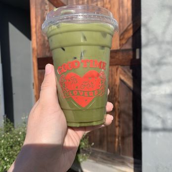 Good Time - Thin mint matcha - Coffee & Tea Near Me - Long Beach, California
