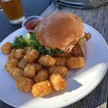 Headwaters Seafood & Grille - salmon BLT - Seafood Near Me - Easton, Maryland Headwaters Seafood & Grille - salmon BLT - Seafood Near Me - Easton, Maryland