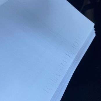 OfficeMax - Streaks from the printer, that appeared on all of my pages. - Office Equipment Near Me - Henderson, Nevada