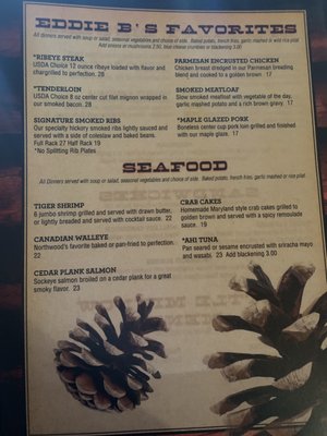 Menu photo 4 White Stag Rhinelander, WI