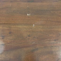What a bed frame will do to a table with sentimental value when not protected properly. What a bed frame will do to a table with sentimental value when not protected properly.