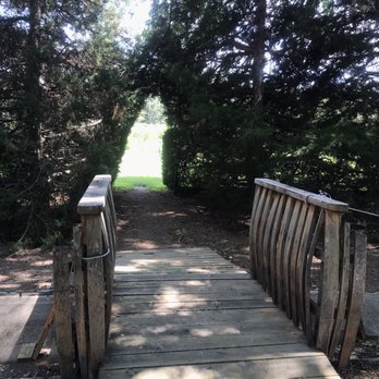 Granite Creek Vineyards - a wooden bridge over a creek - Wineries Near Me - Chino Valley, Arizona