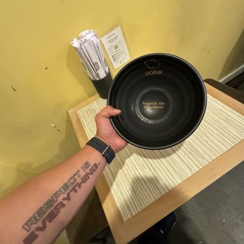Ooink - Respect the ingredients! They''re all in-house and their food are surprisingly good! - Ramen Near Me - Seattle, Washington