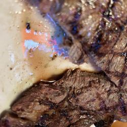 Texas Roadhouse - I ordered medium rare. This is well.