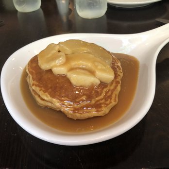 Hapgoods - Poached pear pancakes dipped In Caramel - American Near Me - Mountain Lakes, New Jersey Hapgoods - Poached pear pancakes dipped In Caramel - American Near Me - Mountain Lakes, New Jersey