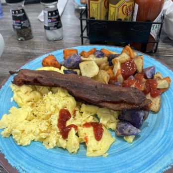 Buttermilk Eatery - Bacon like jerky. - Breakfast & Brunch Near Me - St. Petersburg, Florida Buttermilk Eatery - Bacon like jerky. - Breakfast & Brunch Near Me - St. Petersburg, Florida