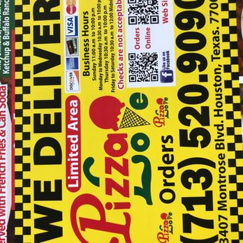 Pizza Love - They deliver! - Pizza Near Me - Houston, Texas