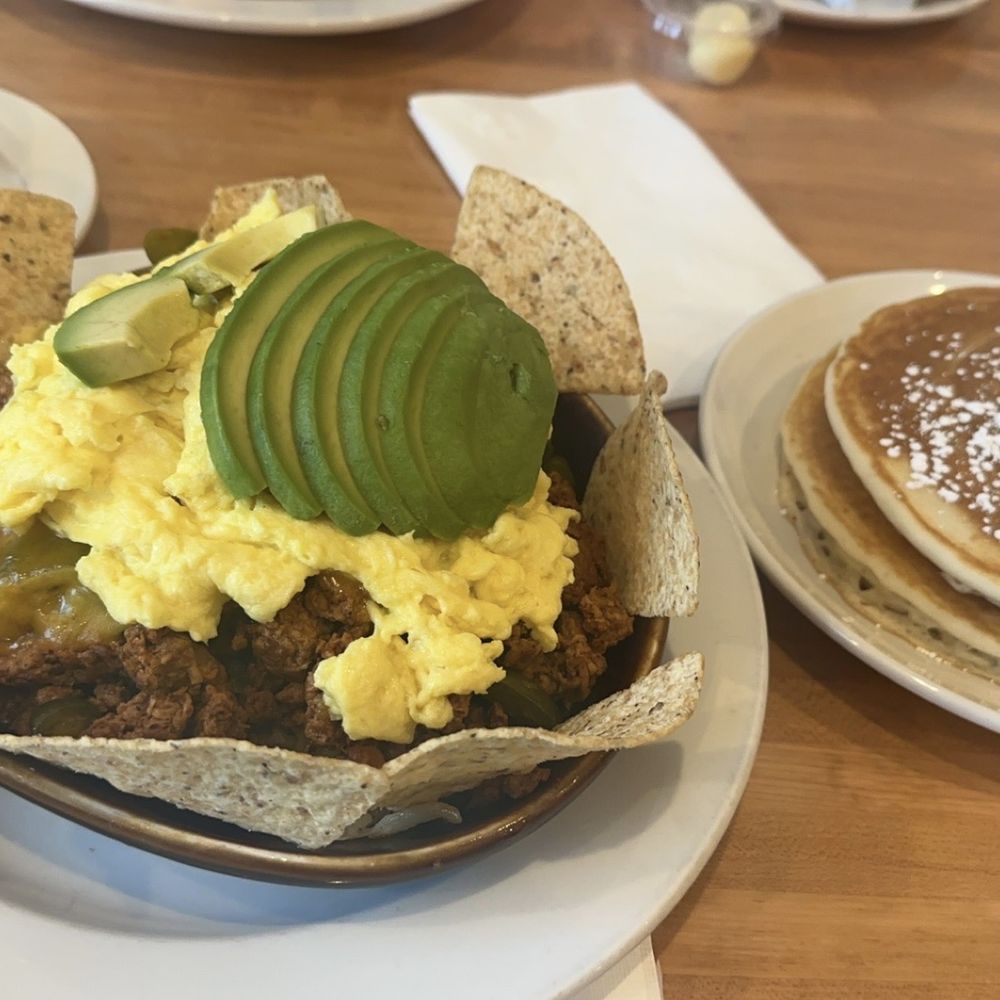 Stacked - Ole Skillet with Classic Buttermilk Pancakes - Breakfast & Brunch Near Me - Oak Lawn, Illinois Stacked - Ole Skillet with Classic Buttermilk Pancakes - Breakfast & Brunch Near Me - Oak Lawn, Illinois