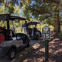 RiverPines Golf - Hole 15 marker.