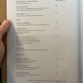 Oaken Bistro Bar - Menu - New American Near Me - Lake Forest, Illinois