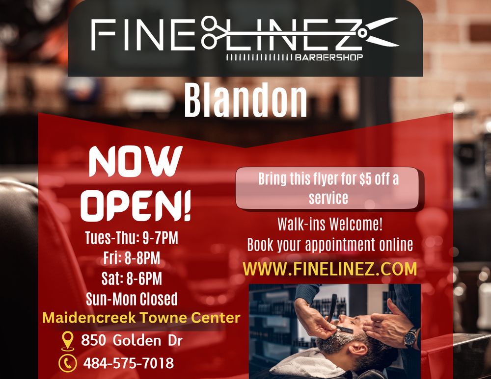 Fine Linez Barbershop Logo