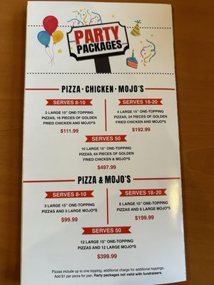 Menu photo 3 Shakey's Pizza Parlor Glendale, CA