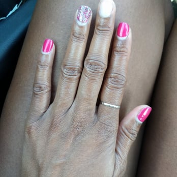Perfect Nails - 5 days post manicure & my middle finger polish peeled up in one sheet. Large gaps left between the polish and cuticle. DISASTER! - Nail Salons Near Me - Fort Walton Beach, Florida