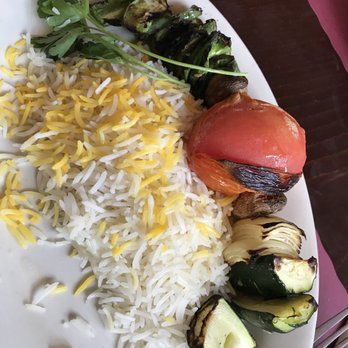 Persian Grill - Veggie kabob platter - Persian/Iranian Near Me - Lafayette Hill, Pennsylvania