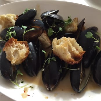 Mercantile - Mussels! Ask for bread so you can eat all that amazing broth! - New American Near Me - Denver, Colorado