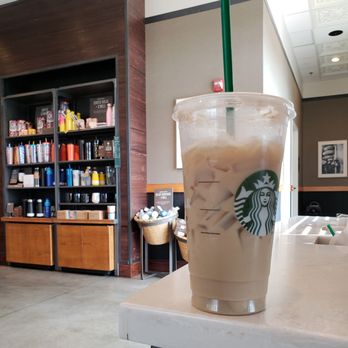 Starbucks - Drinks are nice and cold today! Come on in, but please don't scoot your wooden chair if you sit in one - Coffee & Tea Near Me - Rocklin, California Starbucks - Drinks are nice and cold today! Come on in, but please don't scoot your wooden chair if you sit in one - Coffee & Tea Near Me - Rocklin, California
