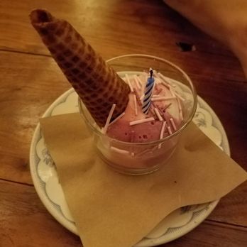 The Publican - Birthday sorbet! - New American Near Me - Chicago, Illinois The Publican - Birthday sorbet! - New American Near Me - Chicago, Illinois