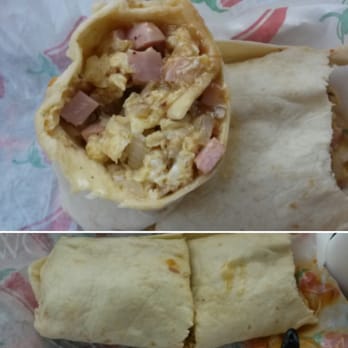Senor Burritos - 10~6~15 Denver breakfast burr. Really good, but a bit juicy & leaking.. - Mexican Near Me - Westminster, Colorado Senor Burritos - 10~6~15 Denver breakfast burr. Really good, but a bit juicy & leaking.. - Mexican Near Me - Westminster, Colorado