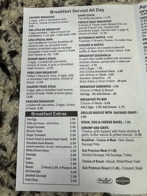 Joe's Cafe & Donuts & King Cakes by null