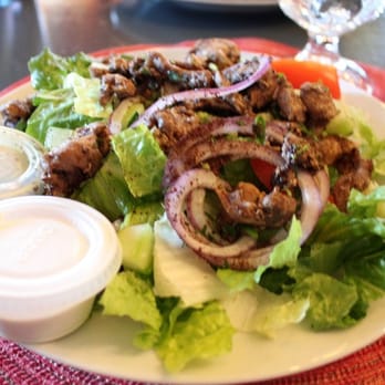 JuJu's Mediterranean Kitchen - Chicken gyro salad - Mediterranean Near Me - Napa, California