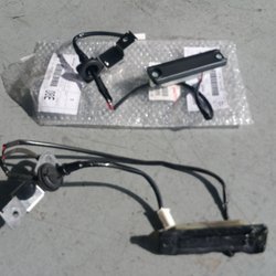 TLS Auto Service - 2008 Toyota Prius rear door hatch handle switch. Customer's handle was sticky. Ordered a new OEM part to replace it.