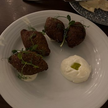 Zaytinya - Bone Marrow Kibbeh (a bite from heaven) - Greek Near Me - Washington, DC, District of Columbia