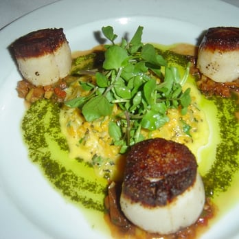 Bouchon - Bouchon Pan-Seared Pacific Scallops - French Near Me - Santa Barbara, California