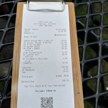 Park Chalet - Hangry lunch for two = $186. Includes SF mandate fee - Breweries Near Me - San Francisco, California Park Chalet - Hangry lunch for two = $186. Includes SF mandate fee - Breweries Near Me - San Francisco, California