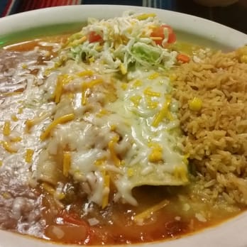 El Huarache Azteca - The 2 Enchiladas dinner. - Mexican Near Me - Dunedin, Florida El Huarache Azteca - The 2 Enchiladas dinner. - Mexican Near Me - Dunedin, Florida