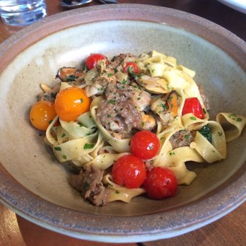 The Wolf - Egg tagliatelle - New American Near Me - Oakland, California The Wolf - Egg tagliatelle - New American Near Me - Oakland, California