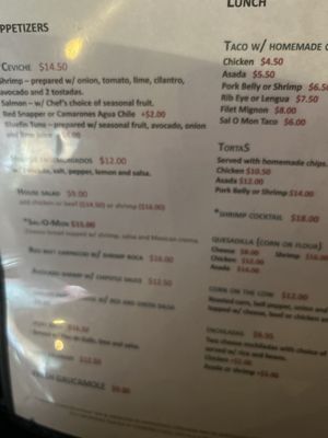 Menu photo 1 Sal-o-Mon New Braunfels, TX