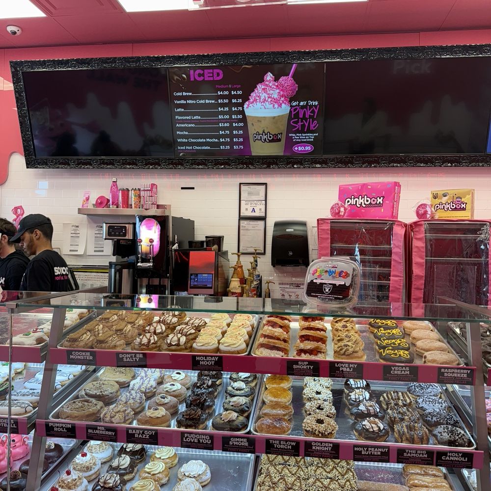 Pinkbox Doughnuts - Drink menu - Donuts Near Me - Las Vegas, Nevada Pinkbox Doughnuts - Drink menu - Donuts Near Me - Las Vegas, Nevada
